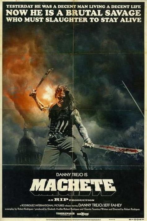 " Considering the B-movie sensibilities of the first two films, fans didn. . Machete imdb